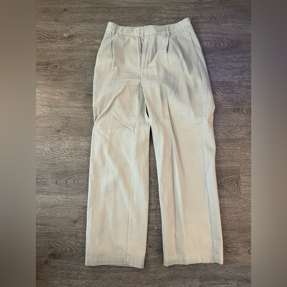 TNA High waisted straight ankle pants